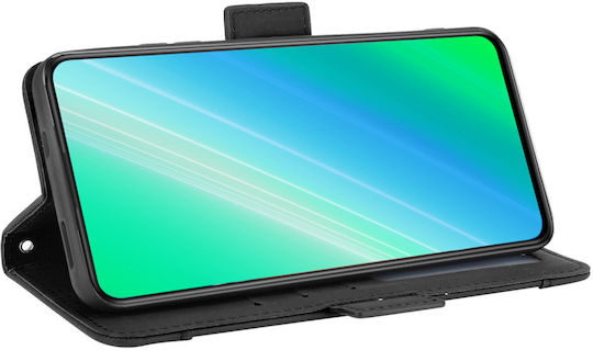 Oppo Book Piele artificială / Plastic / Silicon Negru (Oppo A78 4G)