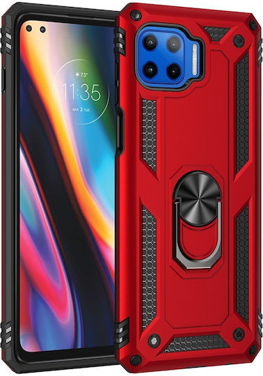 Erbord Back Cover Metallic Red (Moto G 5G Plus)