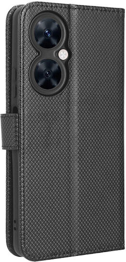 Smart Wallet Δερματίνης Μαύρο (Huawei Nova 11i)