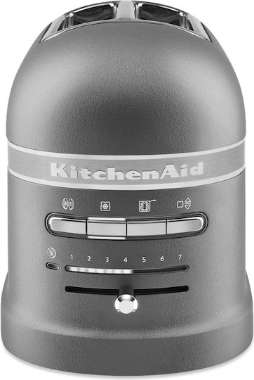 Kitchenaid 5KMT2204EGR Φρυγανιέρα 2 Θέσεων 1250W Γκρι