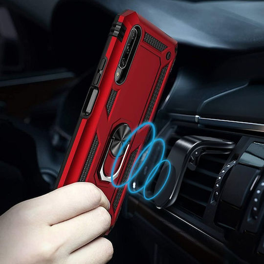 Back Cover Μεταλλικό Κόκκινο (Huawei P Smart Pro)