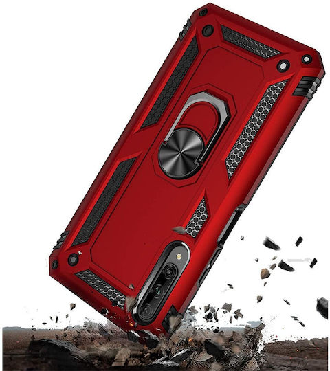 Back Cover Μεταλλικό Κόκκινο (Huawei P Smart Pro)