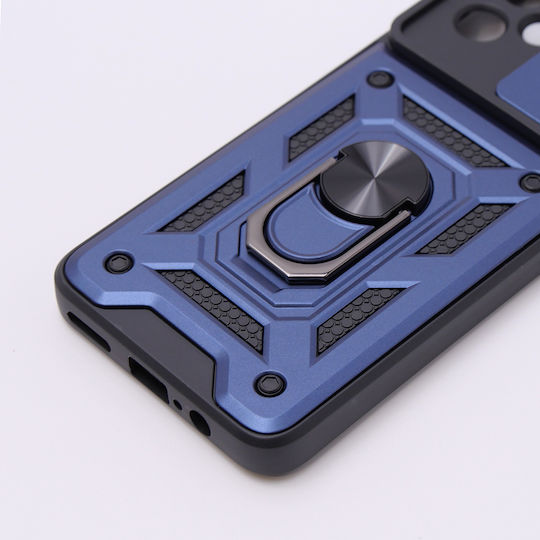 Motorola Back Cover Μεταλλικό Μπλε (Motorola Moto G54 5G)