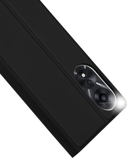 Dux Ducis Skinpro Book Μαύρο (Oppo A78 5G)