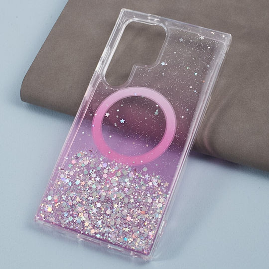Erbord Wallet Σιλικόνης Ροζ (Galaxy S24 Ultra)