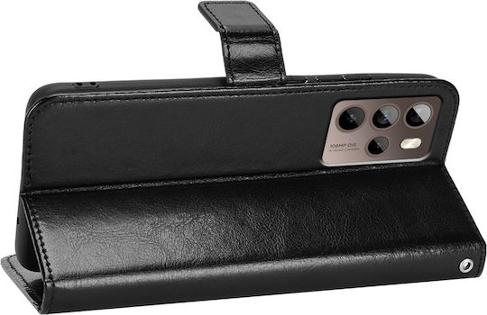 HTC Wallet Δερματίνης Μαύρο (HTC U23 Pro)