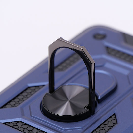 Motorola Back Cover Μεταλλικό Μπλε (Motorola Moto G54 5G)
