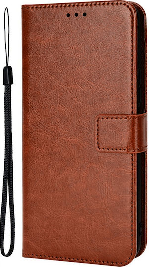HTC Wallet Δερματίνης Καφέ (HTC U23 Pro)