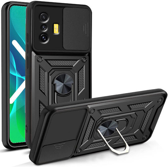 Erbord Back Cover Μεταλλικό Μαύρο (Poco F4 GT)