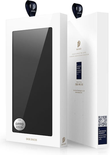 Dux Ducis Skinpro Book Μαύρο (Oppo A78 5G)