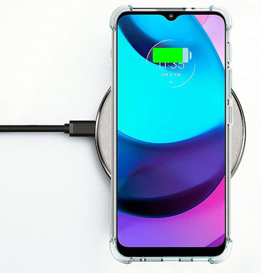 Erbord Back Cover Σιλικόνης Διάφανο (Moto E20)
