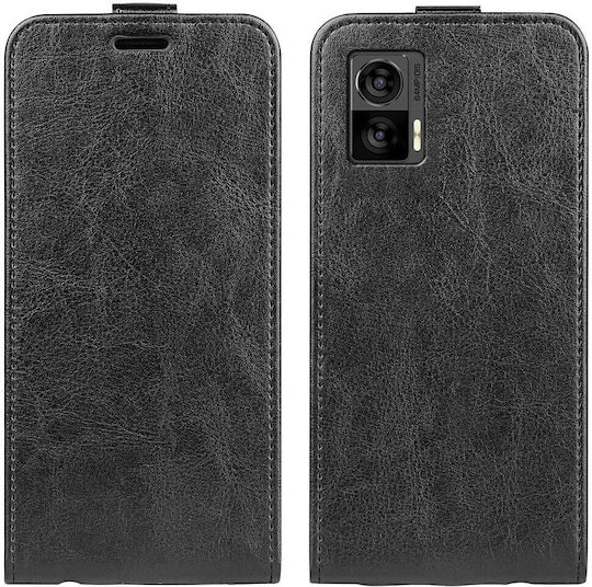 Buchen Sie Leder / Synthetisches Leder Schwarz (Motorola Edge 30 Neo 5G)