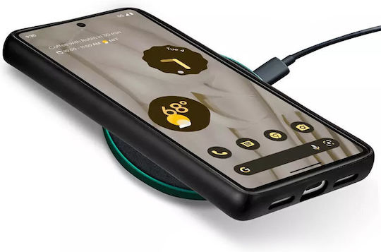 Back Cover Piele / Piele artificială / Silicon Negru (Google Pixel 7 Pro)