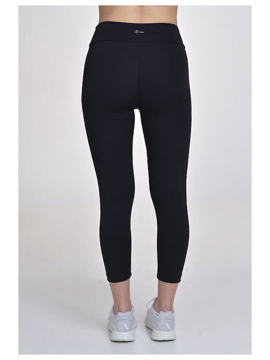 Target Women's Cropped Legging Shiny Black