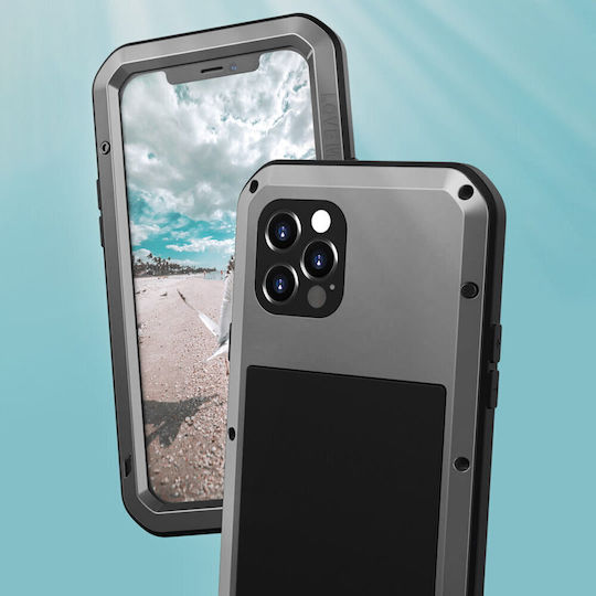 Love Mei Back Cover Μεταλλικό (iPhone 12 / 12 Pro)