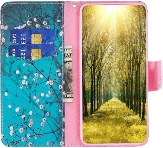Motorola Wallet Piele artificială Albastru (Motorola Moto G54 5G)