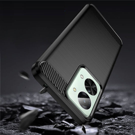 Erbord Back Cover Plastic / Silicon Negru (OnePlus Nord 2T)
