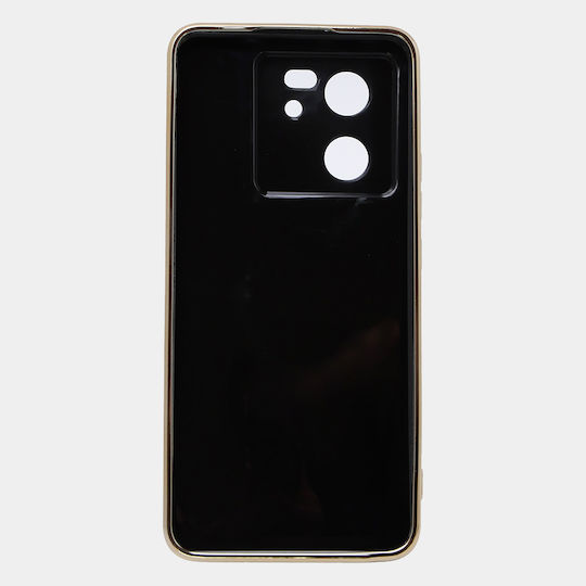 Umschlag Rückseite Metallisch Schwarz (Xiaomi 13T / 13T ProXiaomi 13T / 13T Pro)
