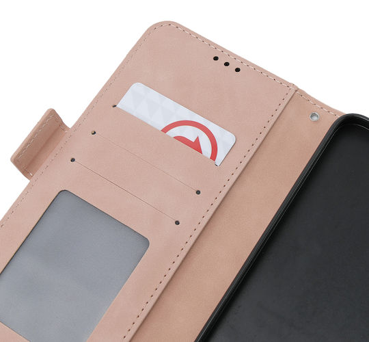 Oppo Book Δερματίνης / Πλαστικό / Σιλικόνης Ροζ (Oppo A58 4G)