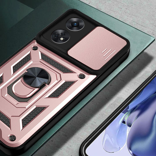 Back Cover Metalic Roz (Oppo Reno8 T)