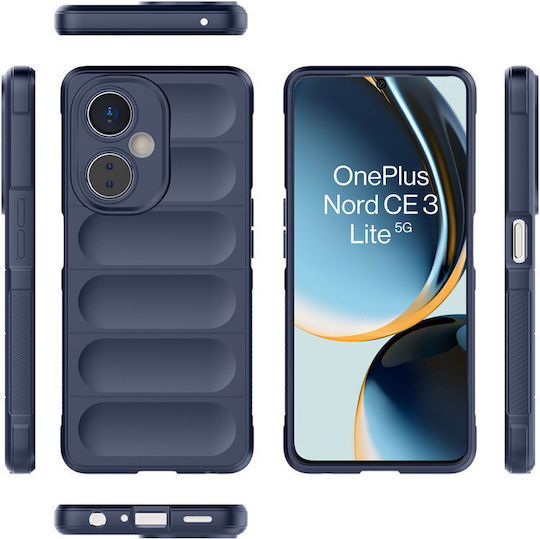 Back Cover Plastic / Silicon Albastru marin (OnePlus Nord CE)