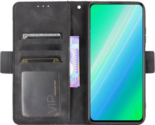 Infinix Book Δερματίνης / Πλαστικό / Σιλικόνης Μαύρο (Infinix Hot 11s)