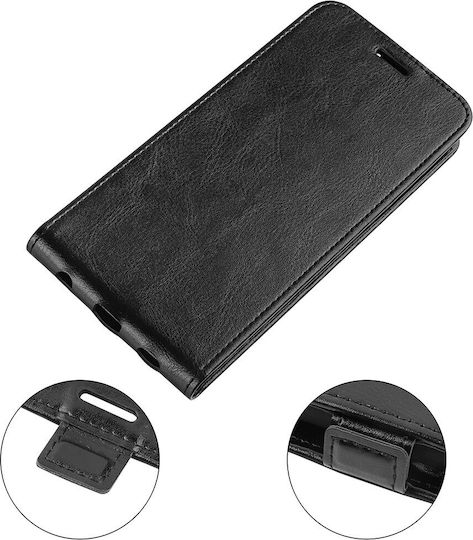 Erbord Book Δερμάτινο / Δερματίνης Μαύρο (Moto G52)