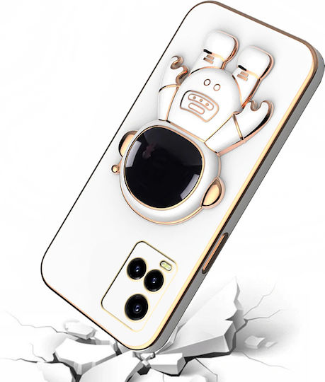 Back Cover Silicon Alb (Vivo Y33s)