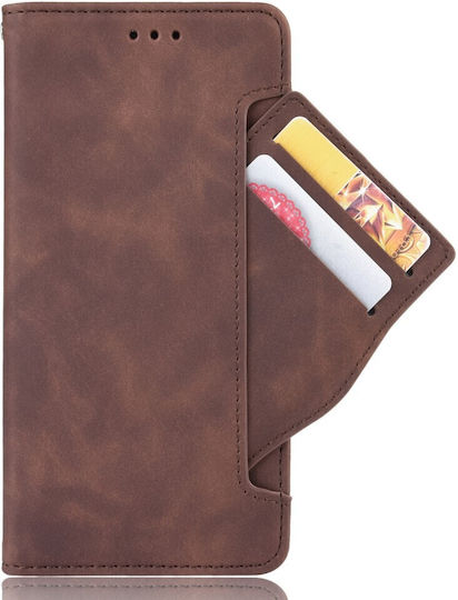Book Piele artificială / Plastic / Silicon Maro (Xperia 10 IV)