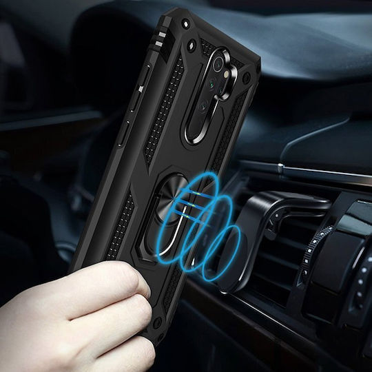 Back Cover Μεταλλικό Μαύρο (Galaxy Note 8Redmi Note 8 ProOnePlus 8 ProRealme 8/8 Pro)