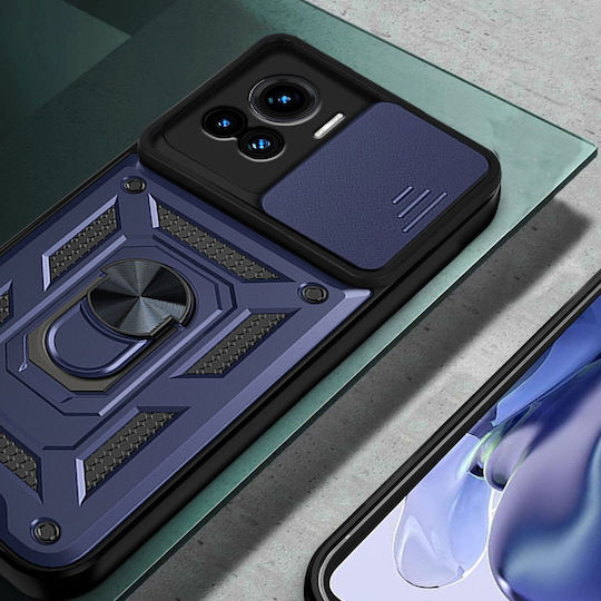 Back Cover Metalic Albastru marin (Motorola Edge 30 Ultra)