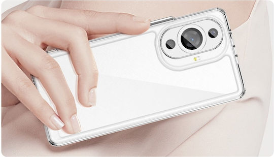 Umschlag Rückseite Silikon Transparent (Huawei Nova 11 Pro)