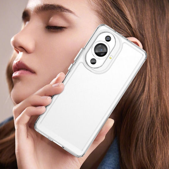 Umschlag Rückseite Silikon Transparent (Huawei Nova 11 Pro)