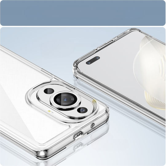 Umschlag Rückseite Silikon Transparent (Huawei Nova 11 Pro)