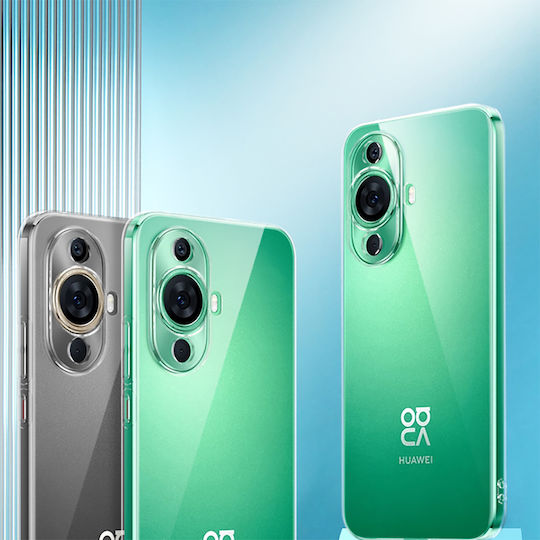 Back Cover Σιλικόνης Διάφανο (Huawei Nova 11 Pro)