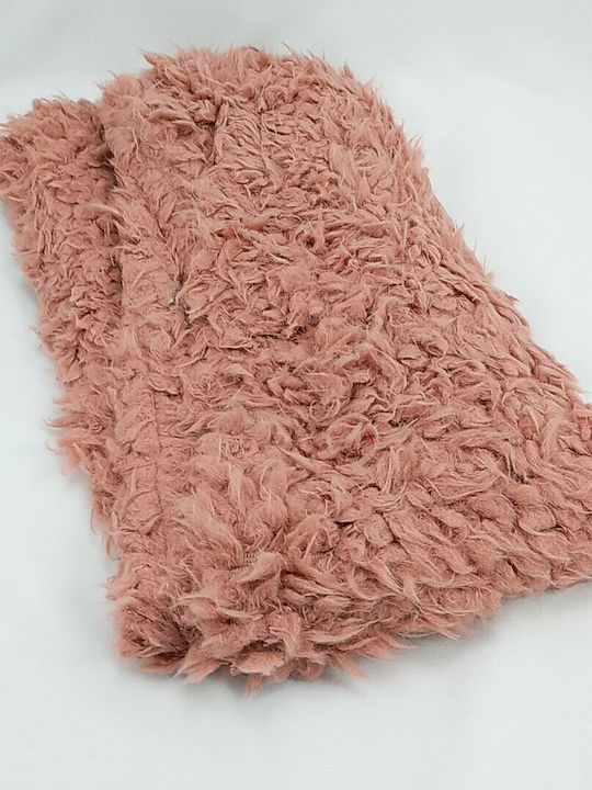 Women's Fur Neck Warmer Pink