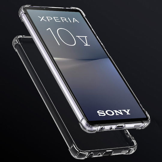 Erbord Umschlag Rückseite Silikon Transparent (Xperia 10 V)