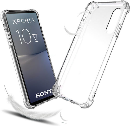 Erbord Umschlag Rückseite Silikon Transparent (Xperia 10 V)