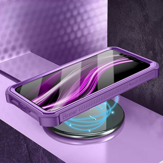Dexnor 360 Vollschutz Lila (iPhone 12 / 12 Pro)
