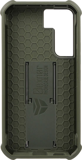 Dexnor 360 Vollschutz Set mit Glas Grün (Galaxy S22 5G)