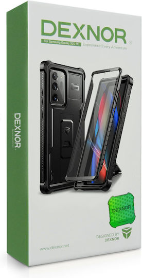 Dexnor 360 Vollschutz Set mit Glas Rosa (Galaxy Note 20 Ultra)