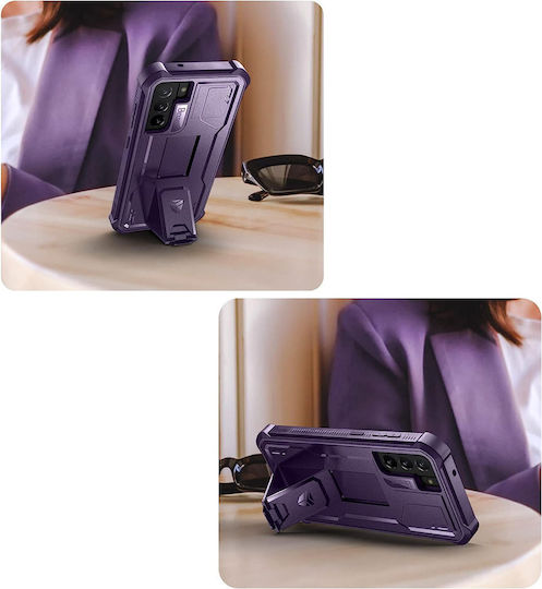 Dexnor 360 Vollschutz Lila (Galaxy S21 FE 5G)