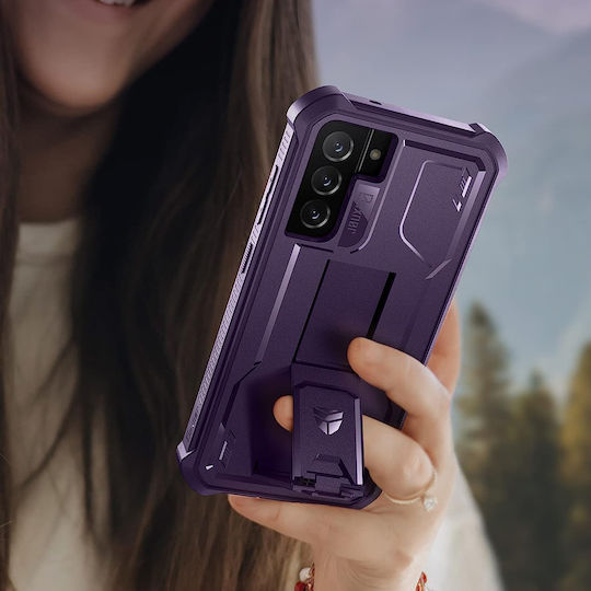 Dexnor 360 Vollschutz Lila (Galaxy S21 FE 5G)