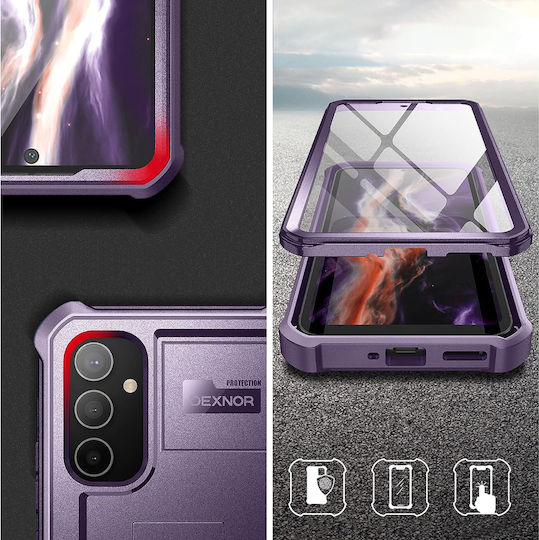 Dexnor 360 Full Cover Violet (Galaxy A54)