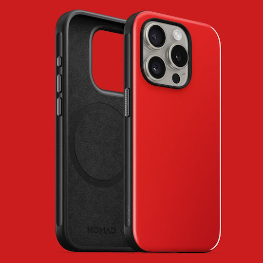 Nomad Sport Bumper Πλαστικό / Σιλικόνης 1mm Κόκκινο (iPhone 15 Pro)