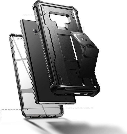 Dexnor 360 Vollschutz Schwarz (Galaxy Note 9)