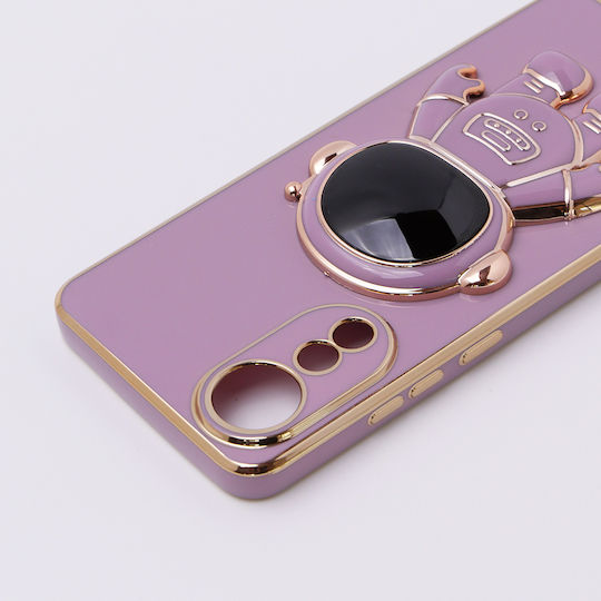 Oppo Astronaut Back Cover Silicone Purple (Oppo A78 4G)