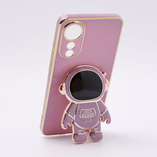 Oppo Astronaut Back Cover Silicone Purple (Oppo A78 4G)