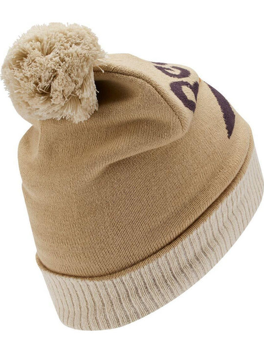 Beanie Beanie Knitted in Ecru color