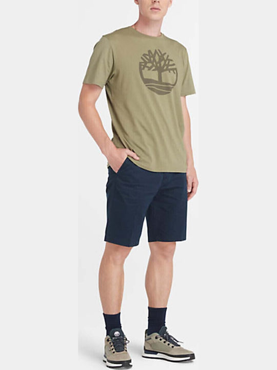 Kennebec River Tree T-shirt Medium Green